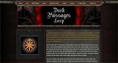 Desktop Screenshot of darkpassageslarp.com